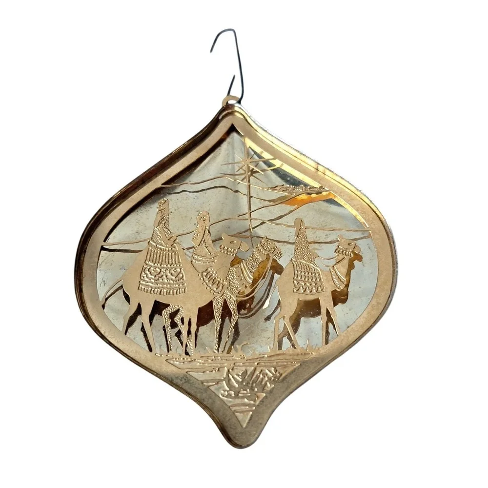 International Silver Co 12 Days of Christmas Solid Brass Ornaments Set & Extras